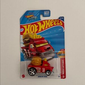 Mattel Hot Wheels Red Buns of Steel Car 🍔